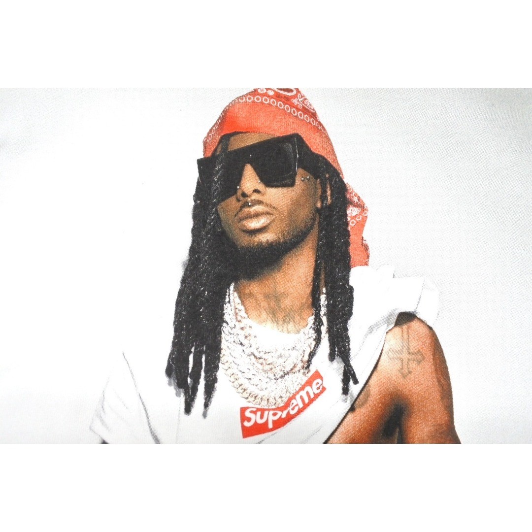 unused Supreme Playboi Carti PHOTO TEE short sleeve T-shirt yellow siz thumbnail 6