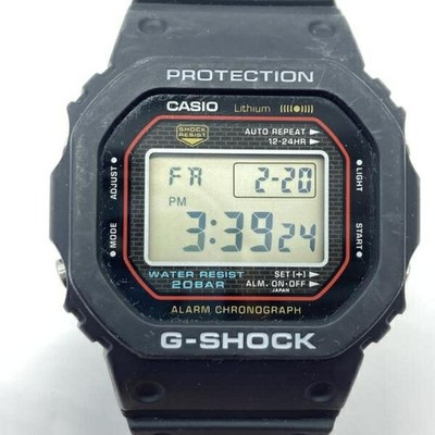 G-Shock DW-5000R-1AJF First Gen Reprint Watch Digital Resin From Japan