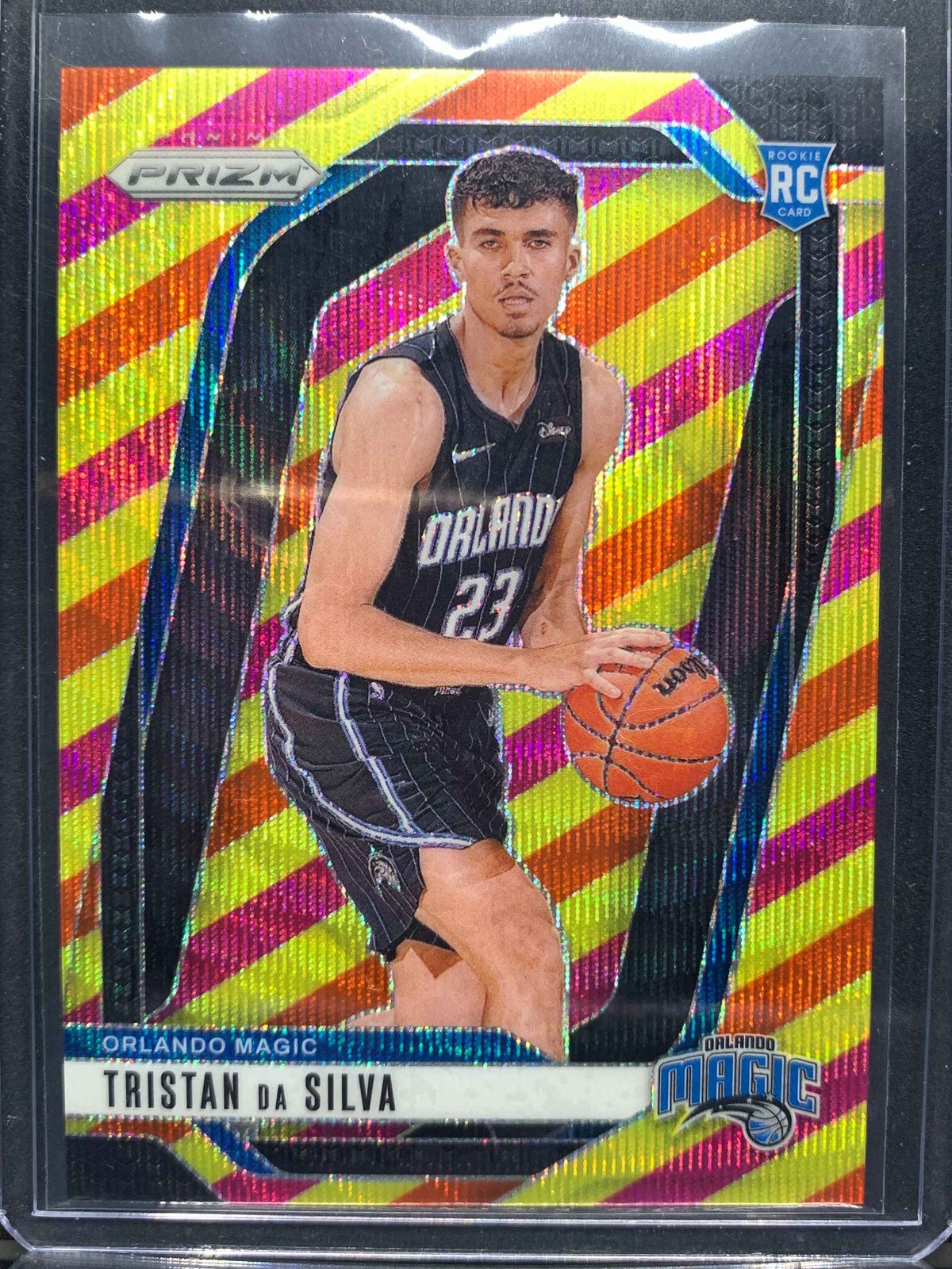 2024-25 PRIZM Tristan Da Silva Rookie Multi Wave Prizm RC /88 #256 Magic