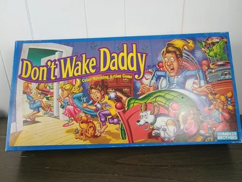 Vintage 1992 Milton Bradley MB DON'T WAKE DADDY Board Game