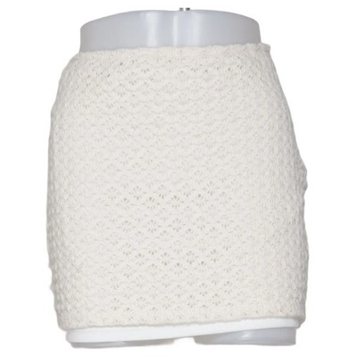 Pieces, Rock, Größe: S, Beige, Baumwolle/Polyester, Sonstiges, Damen #MUy