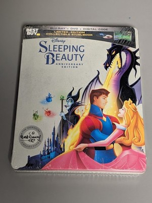 NEW *SLEEPING BEAUTY* DISNEY LIMITED EDITION STEELBOOK 4K UHD BLU-RAY & DIGITAL 
