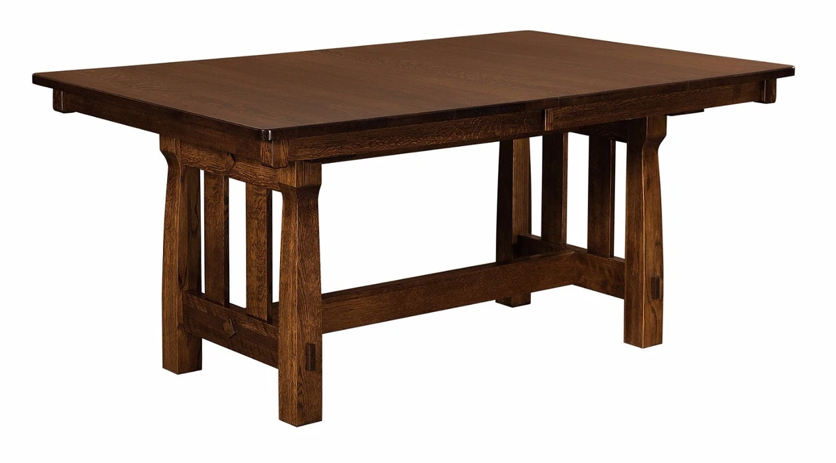 Mission trestle table deals