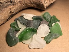Genuine Atlantic Ocean Sea Glass 25 Pieces 56