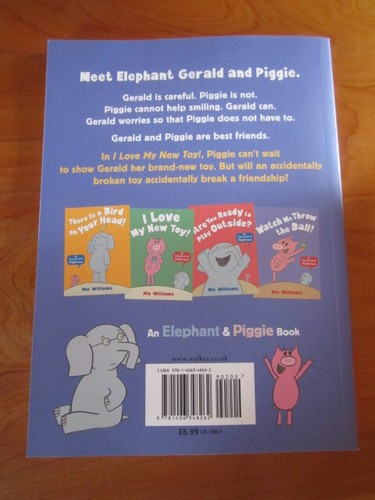 BOOK S/C I LOVE MY NEW TOY MO WILLENS ** GREAT **** - Picture 2 of 2
