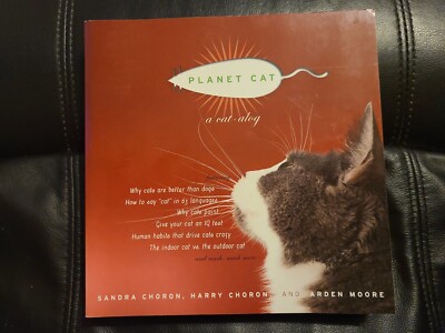 Planet Cat: A CAT-alog NEW Free Shipping by Sandra Choron Book of Cats 