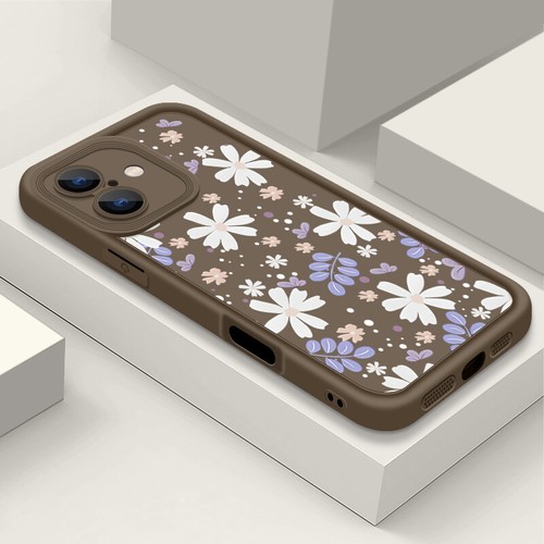 Funda Para iPhone 16 Pro Max 16e 15 14 13 12 11 Flor Femenina Suave Cubierta A Prueba de Golpes - Imagen 17 de 30