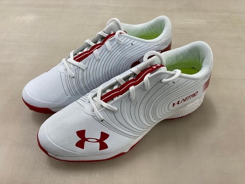 Zapatos de césped bajo Under Armour Team Nitro 3022011-100 para hombre talla 12,5 - Imagen 2 de 8
