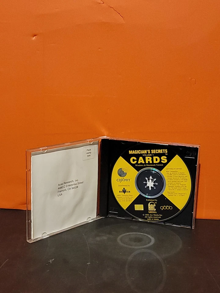 Magician's Secrets: Cards Volume 1 Presented by Anthony Lindan (PC, 1994) - Image 2 of 2