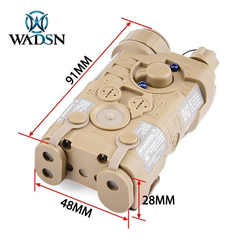 Airsoft NGAL Tactical Battery Box Model Laser Dummy Case Airsoft NGAL Tactical Battery Box Model Laser Dummy Case