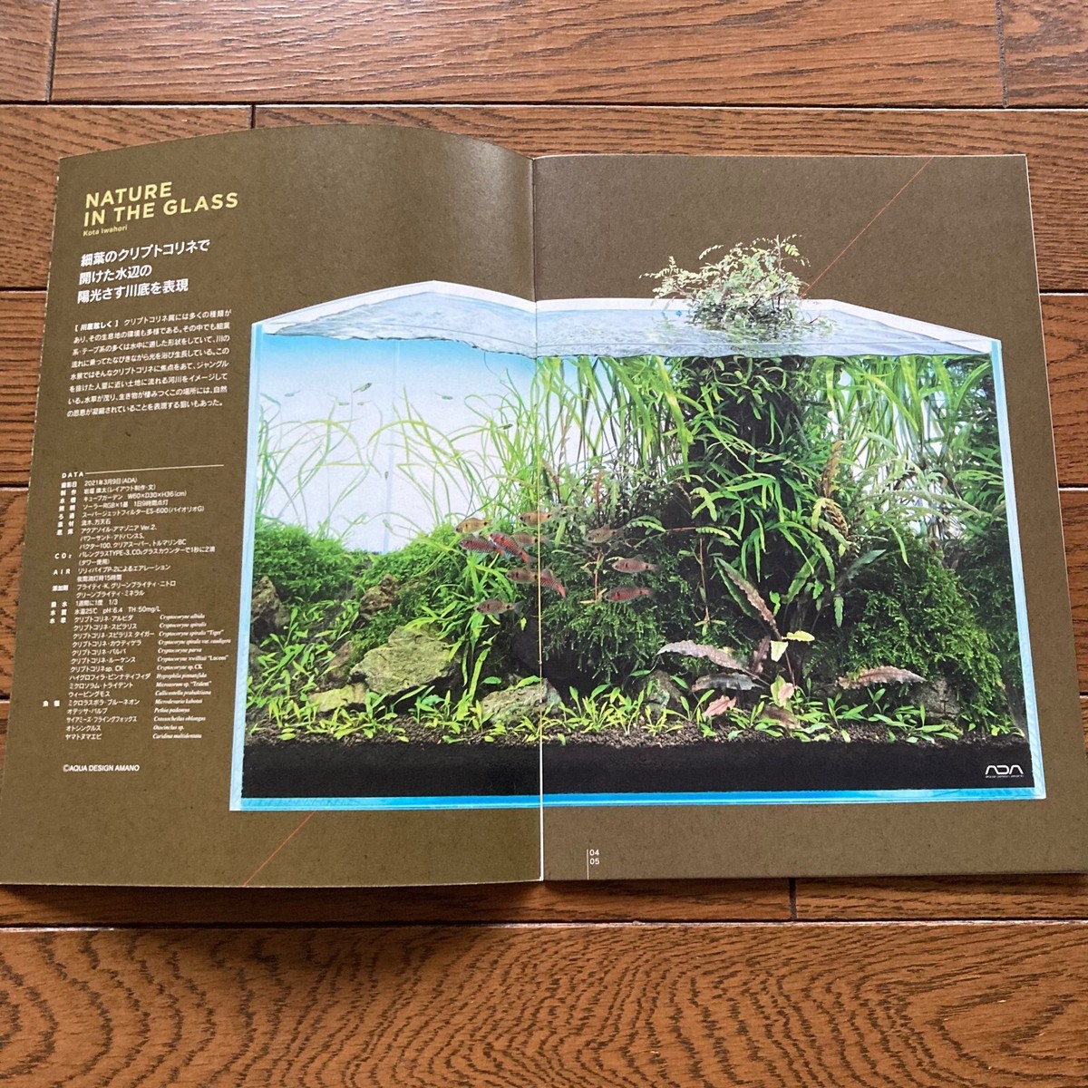 AJ Aqua Journal ADA Aqua Design Amano Nature Aquarium