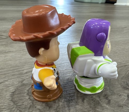 Fisher Price Little People Toy Story figures Buzz Lightyear and Woody (cowboy) - Picture 4 of 9