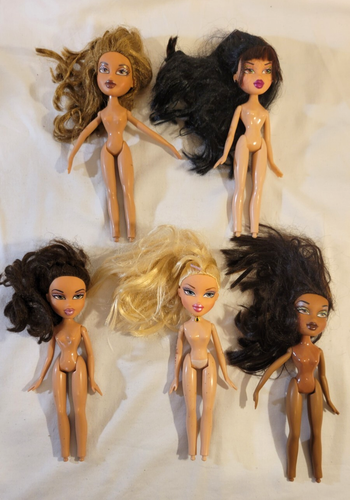LOT of 5 Nude Bratz (Cloe, Sasha, Jade, 2 Yasmin) - Picture 2 of 14