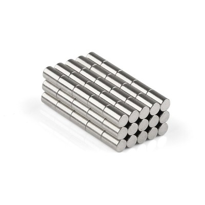 50Pcs Round Cylinder Rare Earth Neodymium Magnets 3x5mm//0.19x0.2/" W//Box N50