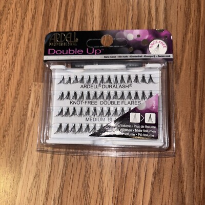 Ardell Lot 40 Double Up Medium Black Eyelashes 