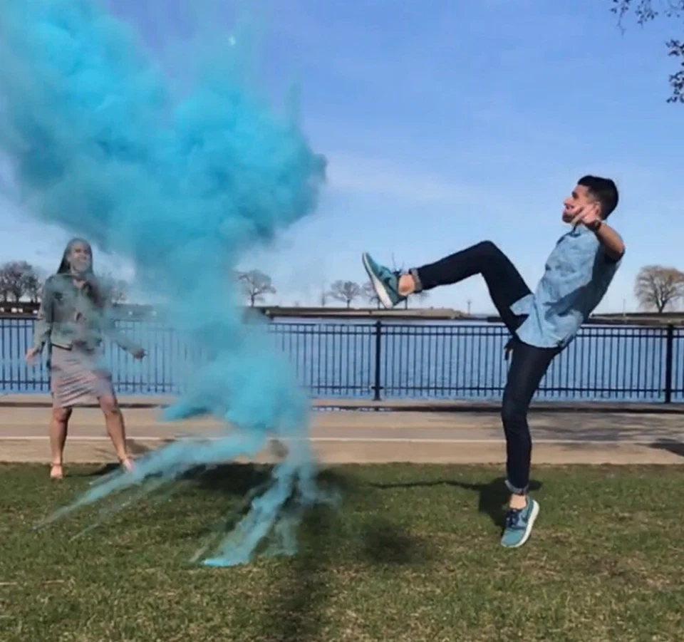Gender Reveal Football - Blue Kit - Image 4 of 4