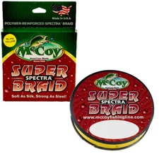 Super Spectra Braid Hi-Viz Yellow - Premium Braided Fishing Line - McCoy Fishing