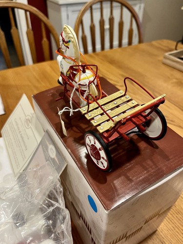 Hallmark fine anni 40 Mobo Sulky edizione limitata carrozza cavalli marciapiede carrello incrociatore - Foto 4 di 13