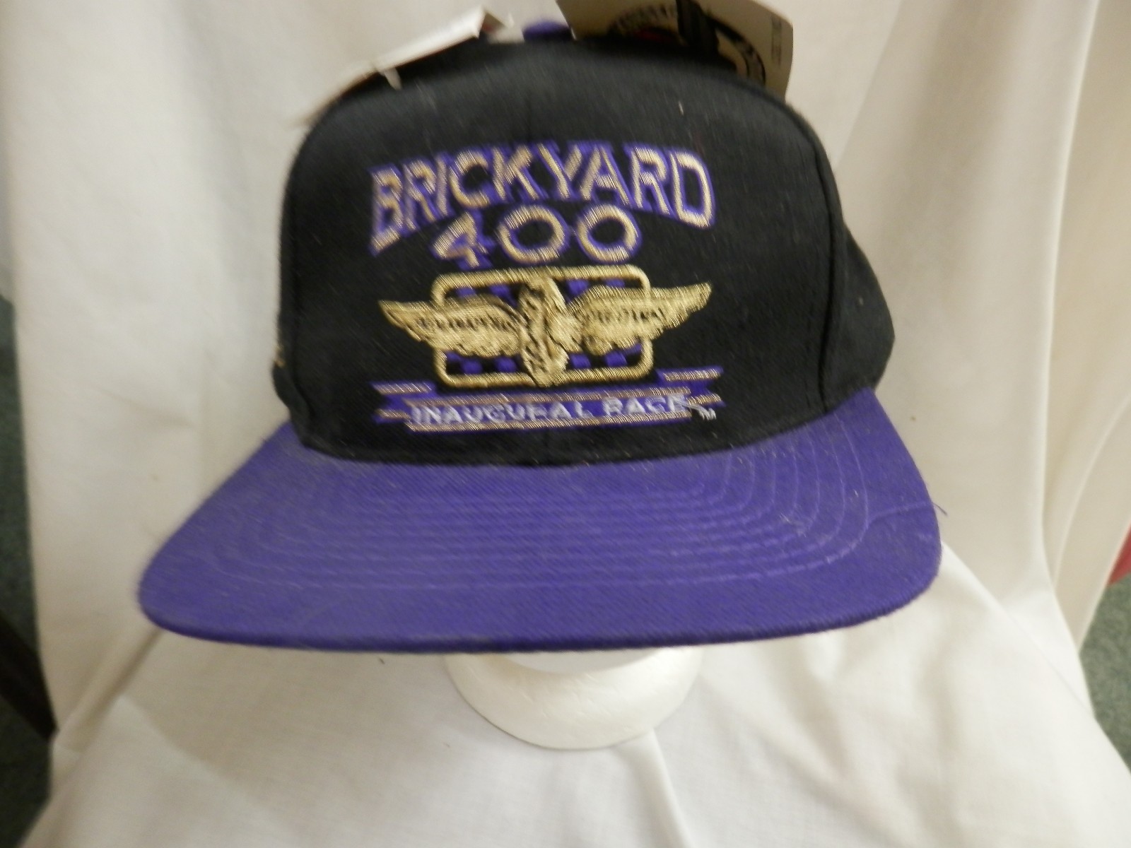 trucker hat baseball cap Brickyard 400 Speedway Retro style snapback