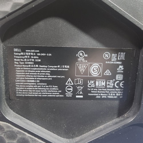 Dell Alienware Aurora R11 Desktop Bare Bone Case (NO SIDE PANEL) - Picture 5 of 5