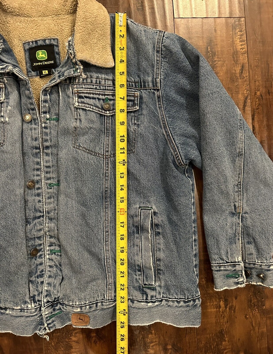 ジャケット・アウター 80s/JOHN DEERE/VINTAGE/JACKET/ Vintage Rare Original John Deere Green Zip up Work Jacket