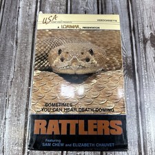 RATTLERS BETAMAX NOT VHS BIG BOX HORROR U.S.A. SNAKES HTF RARE