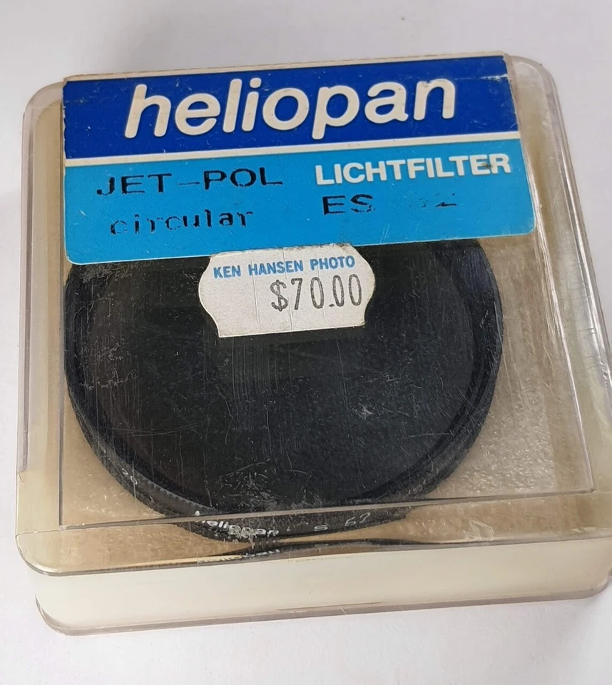 Heliopan 52mm Circular Polarizer Polarizing CPL Glass Lens Filter ES-52 Slim Ver - Image 4 of 4