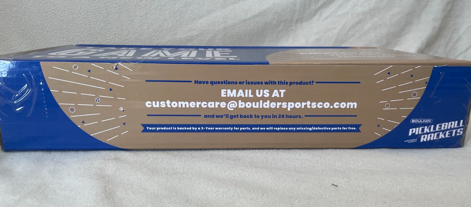 Boulder Pickleball Paddles - Carbon Fiber Paddle Set of 2 Racquets and 4 Balls