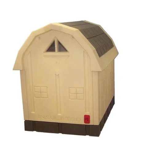 ASL Solutions Insulated Dog Palace Brown - Picture 2 of 4