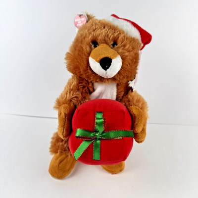 NWT Cuddle Barn 11'' The Christmas Fox Musical Plush What Does The Fox Say? VIDEO