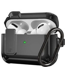 For AirPods 1st/2nd Generation/Pro Armor Secure Lock Protective Shockproof Case