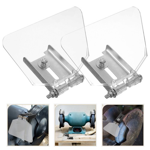 2 Pcs Bench Eye Shield Desktop Grinder Protective Glasses Baby Replacement - Picture 6 of 12