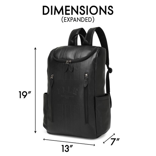 ELLE Roamer 22L Vegan Leather Backpack - Picture 5 of 13