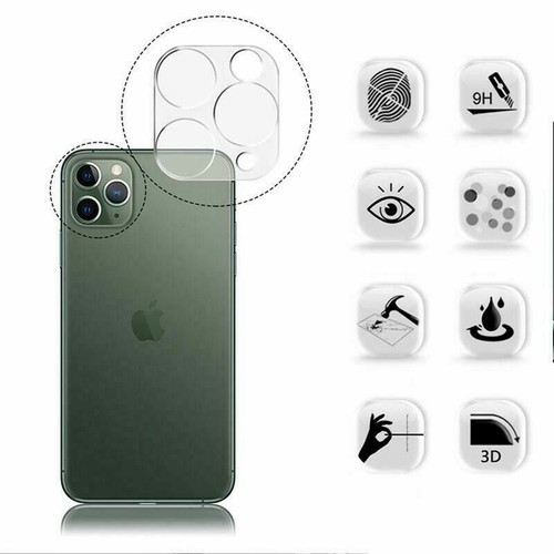 For iPhone 12 Pro Max 11 Pro Tempered Glass Camera Lens Cover Screen Protector - 第 6/9 張圖片