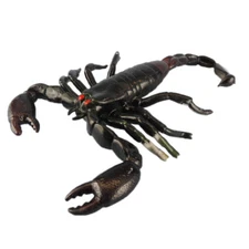Fake Scorpion Big Giant Rubber Black Desert Insect Bug Novelty Prop