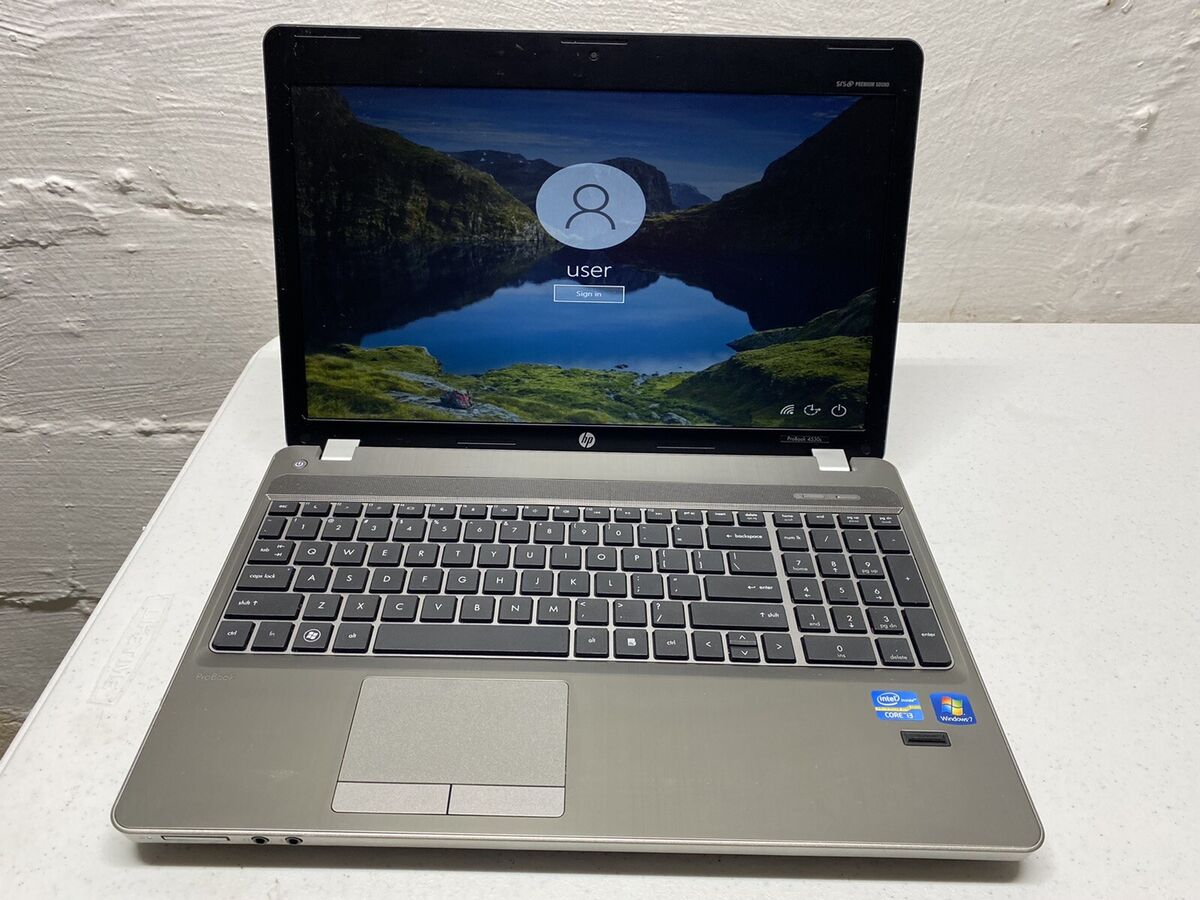 HP ProBook 4530s 15.6 Laptop Core i3-2310M 2.10 GHz 4GB 320GB HD WiFi Windows 10 HP ProBook 4530s 15.6 Laptop Core i3-2310M 2.10 GHz 4GB 320GB HD WiFi Windows 10