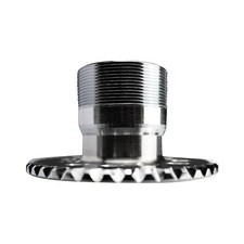 5 Lug Chrome Knock Off Lowrider Wire Wheel Adapter 5x4.5 5x4.75 5x5 Single