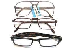 3 New READING GLASSES 1.50 Men Spring temple Variety style Quality brand reader
