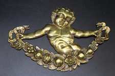 Magnifique Applique Baroque Puto 18E Siècle, Doré