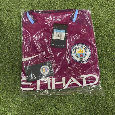 NIKE Manchester City Men's Stadium Away Jersey 2017/18 | eBay