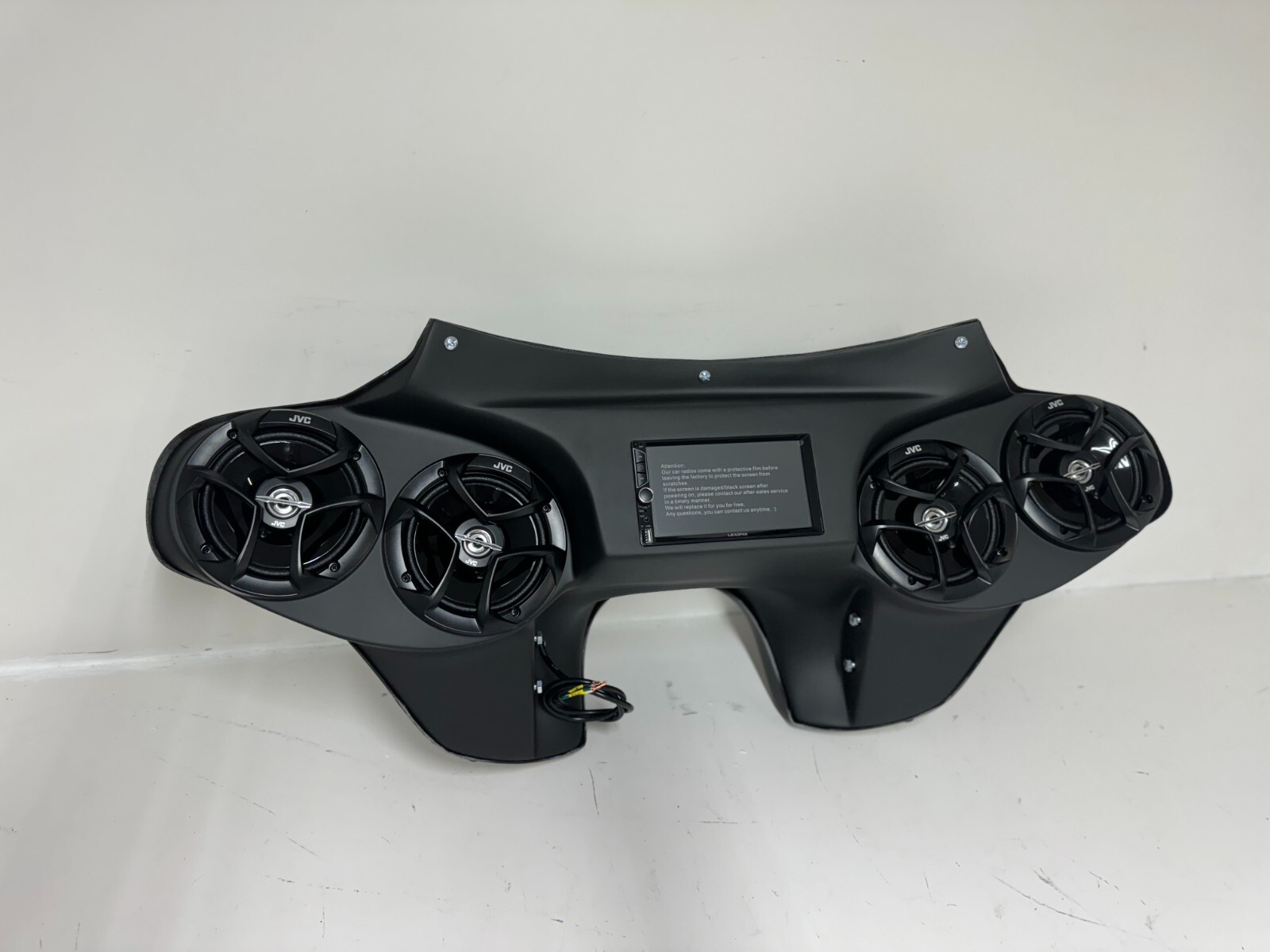 94-20 Harley Davidson Double Din RoadKing Fairing 6.5" Road King Radio Setup