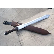 Custom Handmade Carbon Steel Blade Roman Gladius Sword - Hunting Sword Camping