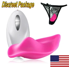 10 Function Vibrating Panties Underwear Women Panties Wireless Remote Control US