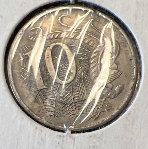 1966 Australia 10 Cent Coin - Picture 2 of 3