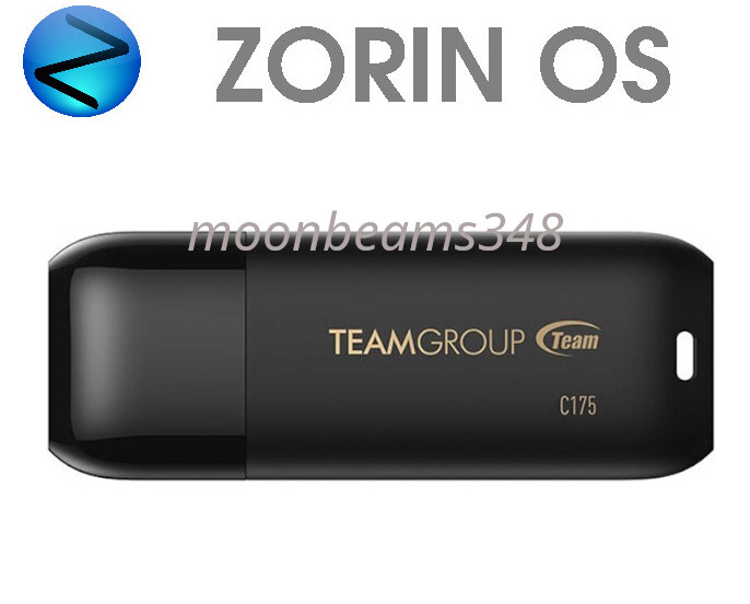 Zorin OS 18 CORE 64 Bt On a FAST 32 Gb Usb Drive Linux Bootable