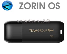 Zorin OS 18 CORE 64 Bt On a FAST 32 Gb Usb Drive Linux Bootable Live / Install