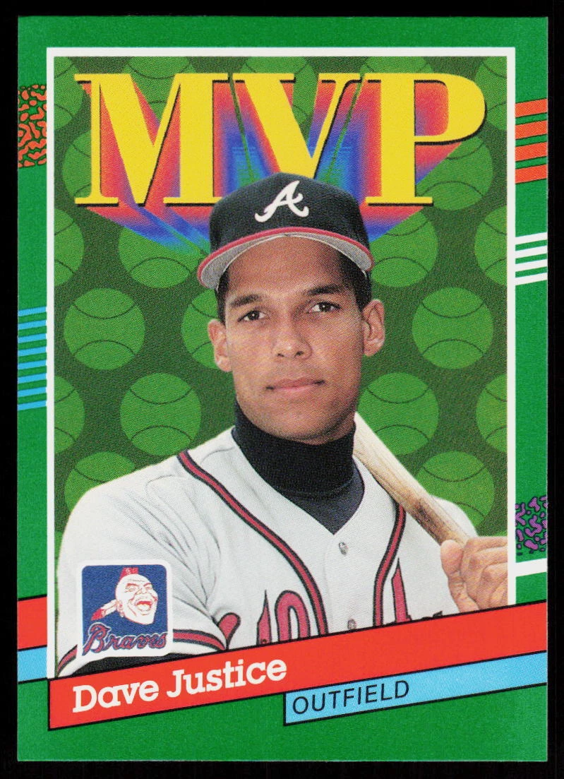 Dave Justice trading card