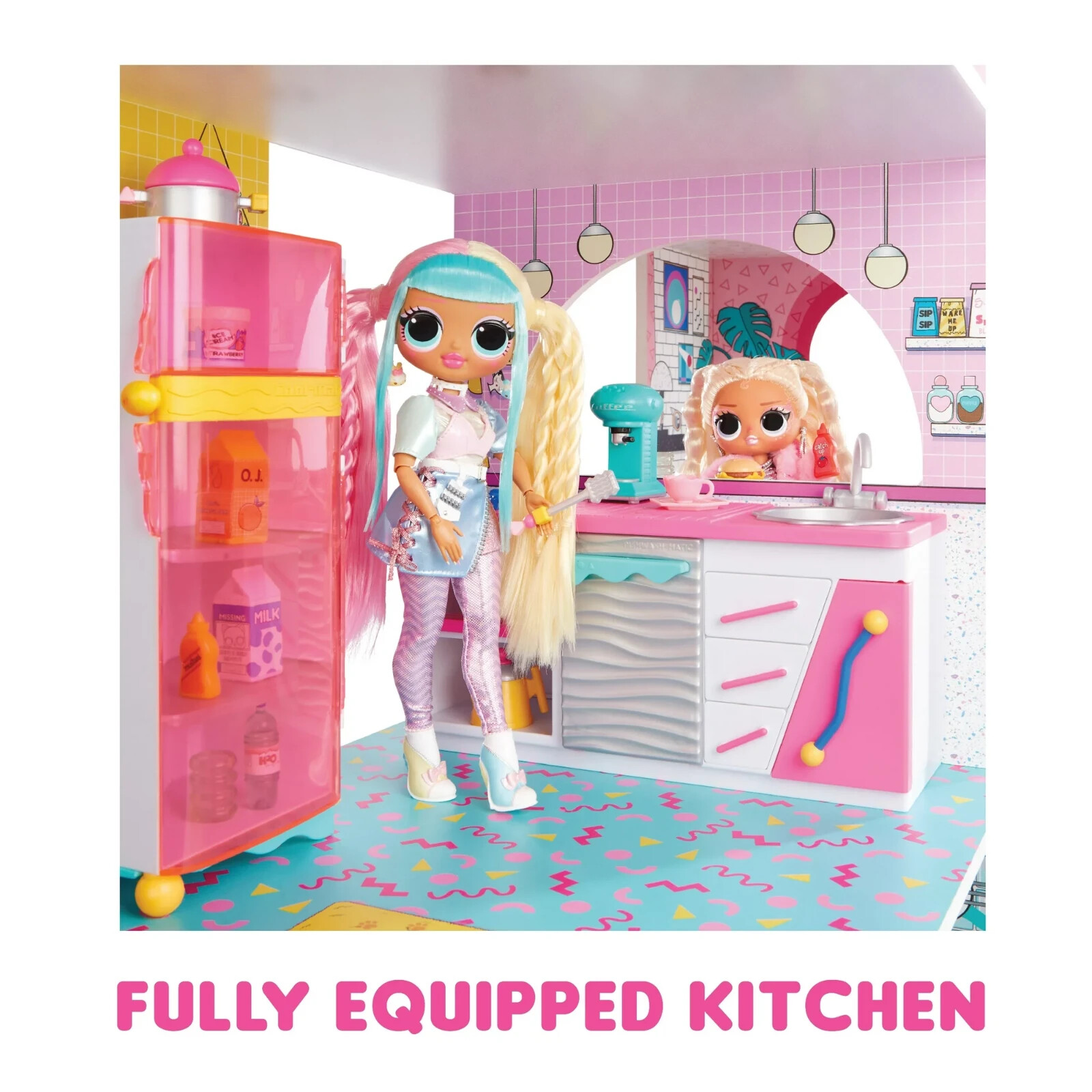 LOL Surprise OMG Fashion House Playset, 85+ Surprises