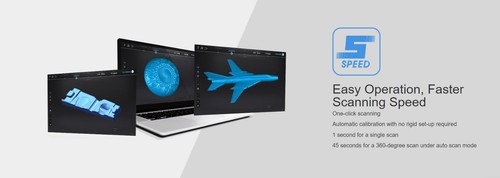 Scanner 3D a colori EinScan-SP V2 EXScan Pro Shining3D Edition treppiede per Mac e PC - Foto 7 di 11