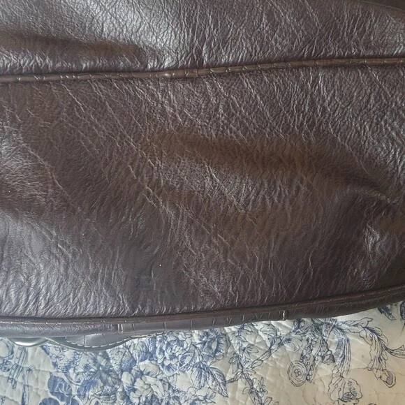 Montana West Cartera Occidental Marrón Imitación Cuero Western Grande Monedero Ecuestre Tachonado Foto 3 de 4